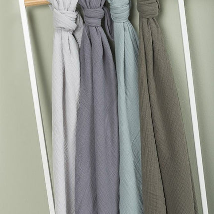 Baby's Only Inbakerdoek Breeze Stonegreen 120x120cm koop je bij Babywinkel