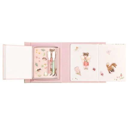 Little Dutch Kleurboek Rosa Magnetisch