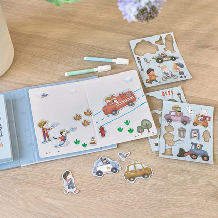 Little Dutch Kleurboek Jim Magnetisch