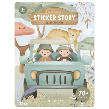 Little Dutch Stickers Jim En Rosa Jungle