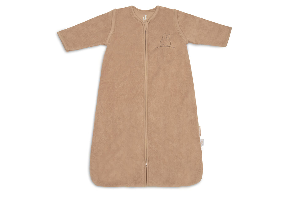 Śpiworek dziecięcy z odpinanym rękawem 90cm Sleepy Miffy Terry - Biscuit