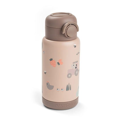 <tc>Done by Deer</tc> Butelka termiczna z rurką Tiny Farm Powder 340 ml