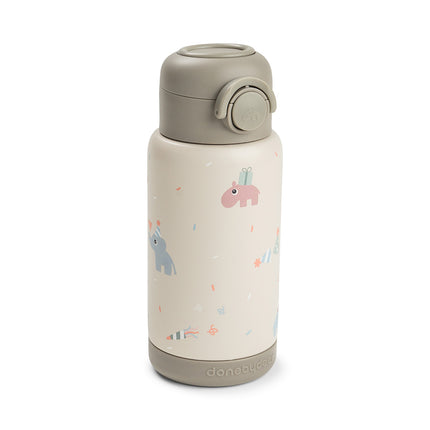 <tc>Done by Deer</tc> Butelka termiczna z rurką Celebration Sand 340 ml