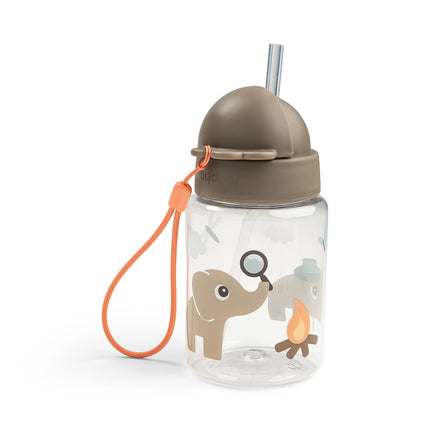 <tc>Done By Deer</tc> Kubek ze słomką Tiny Trails Sand 280 ml