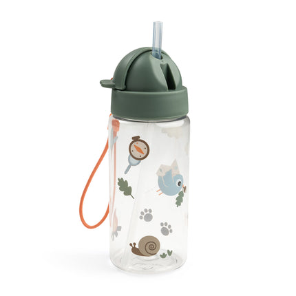 <tc>Done By Deer</tc> Kubek z rurką Tiny Trails Green 350 ml