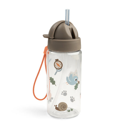 <tc>Done By Deer</tc> Kubek ze słomką Tiny Trails Sand 350 ml