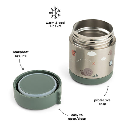 Done Bye Deer Storage Tray Tiny Trails Green 300ml