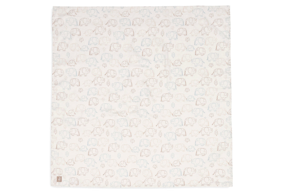 Ściereczka hydrofilowa duża 115x115cm - Elephant Tales - 2 szt