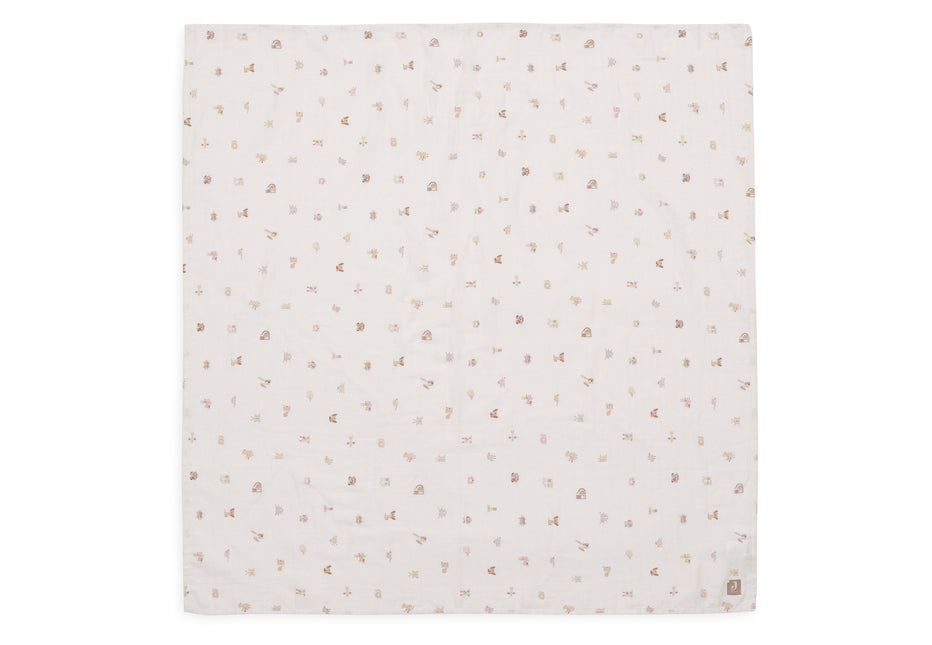 Ściereczka hydrofilowa duża 115x115cm - Przyjaciele zwierząt - 2 szt