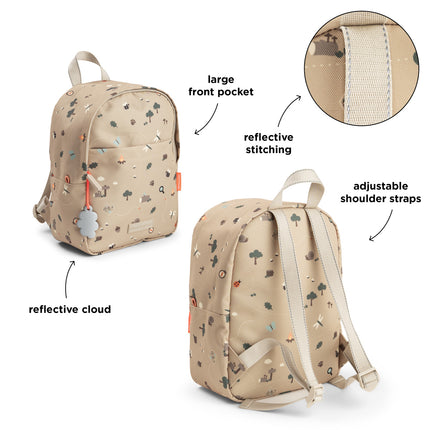 <tc>Done By Deer</tc> Plecak Tiny Trails Sand 7,5 litra