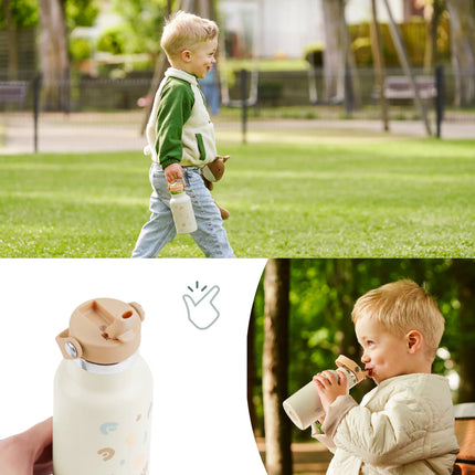 <tc>Babymoov</tc> Little Explorer – izolowana butelka ze stali nierdzewnej w kolorze kości słoniowej
