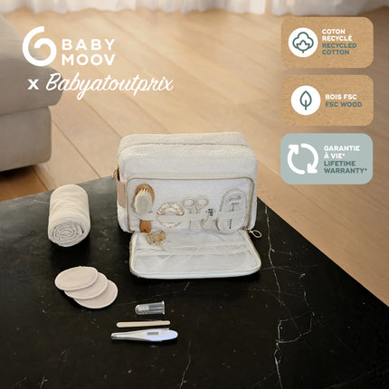 <tc>Babymoov</tc> x @babyatoutprix Kosmetyczka dla niemowląt Curl White