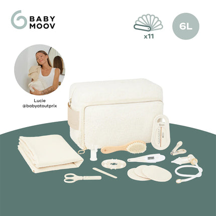<tc>Babymoov</tc> x @babyatoutprix Kosmetyczka dla niemowląt Curl White
