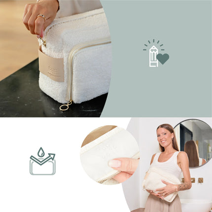 <tc>Babymoov</tc> x @babyatoutprix Kosmetyczka dla niemowląt Curl White