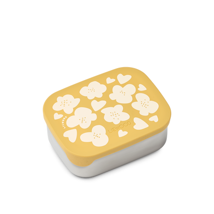 <tc>Liewood</tc> Pudełko na lunch Arthur Flower/Cytrynowożółte