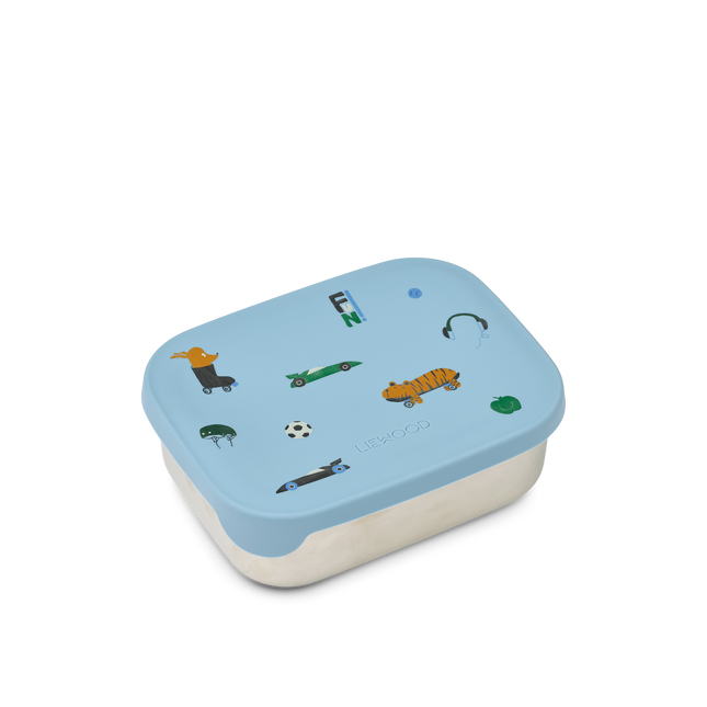 Lunchbox ze stali nierdzewnej Fun/Beach Blue