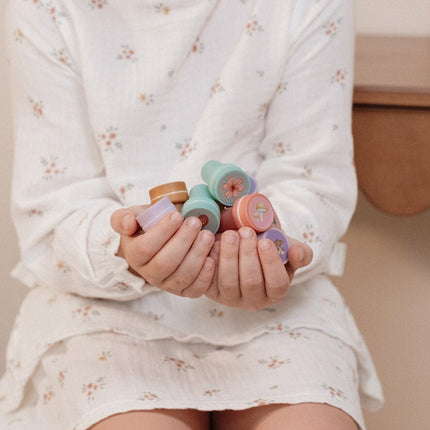 <tc>Little Dutch</tc> Zestaw pieczątek Wróżkowy Ogród 12 szt