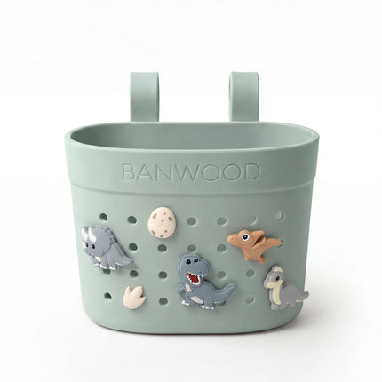 <tc>Banwood</tc> Koszyk na hulajnogę i rower dla dzieci Pin<tamp>Ride Clay</tamp>