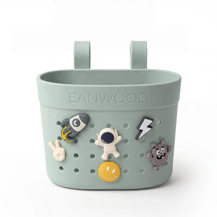<tc>Banwood</tc> Koszyk na hulajnogę i rower dla dzieci Pin<tamp>Ride Clay</tamp>