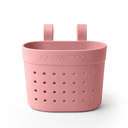 <tc>Banwood</tc> Koszyk na hulajnogę i rower dla dzieci Pin<tamp>Ride Raspberry</tamp>