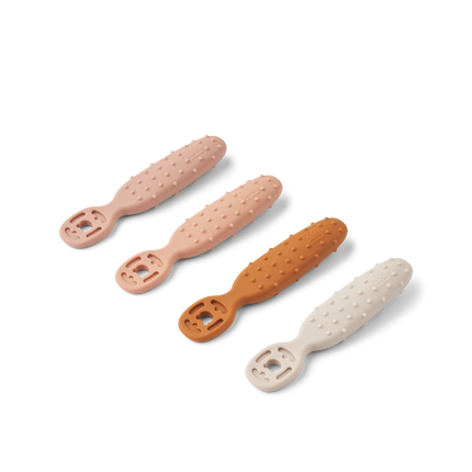 <tc>Liewood</tc> Caelia Łyżeczki dla niemowląt Pale tuscany multi mix, zestaw 4 sztuk