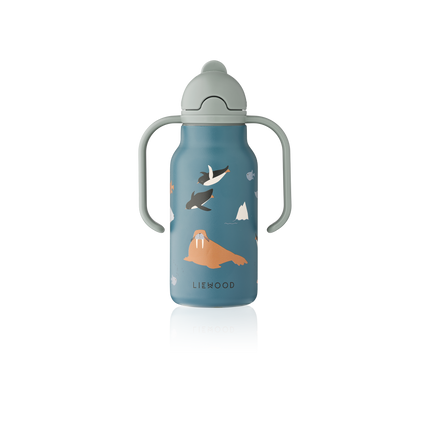 <tc>Liewood</tc> Butelka na wodę Kimmie Arctic Sea/Ocean view 250 ml