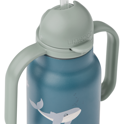 <tc>Liewood</tc> Butelka na wodę Kimmie Arctic Sea/Ocean view 250 ml