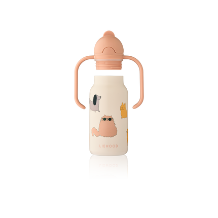 <tc>Liewood</tc> Butelka na wodę Kimmie Cats and Dogs/Sandy 250 ml