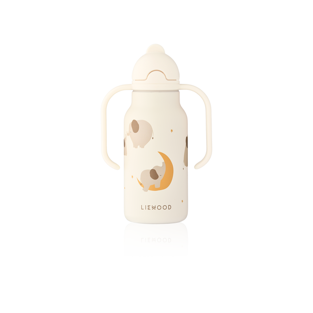 <tc>Liewood</tc> Butelka na wodę Kimmie Elephant/Creme de la creme 250 ml