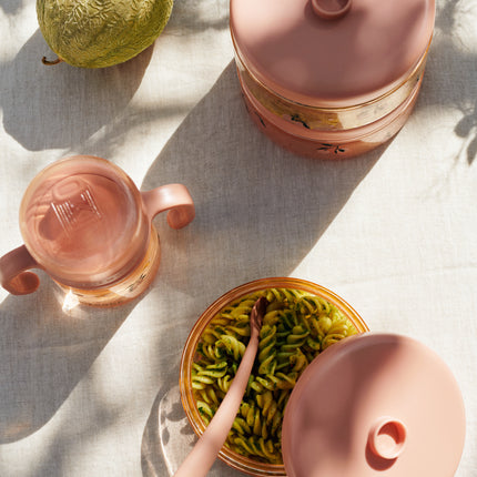 Pojemniki na żywność dla niemowląt Peach/Sea Shell 500 ml