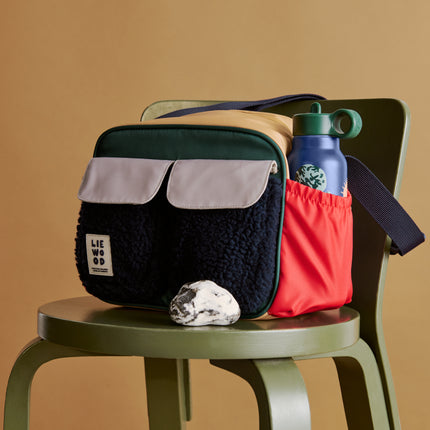 <tc>Liewood</tc> Torba termiczna Elijas Medium Classic Navy Multi Mix