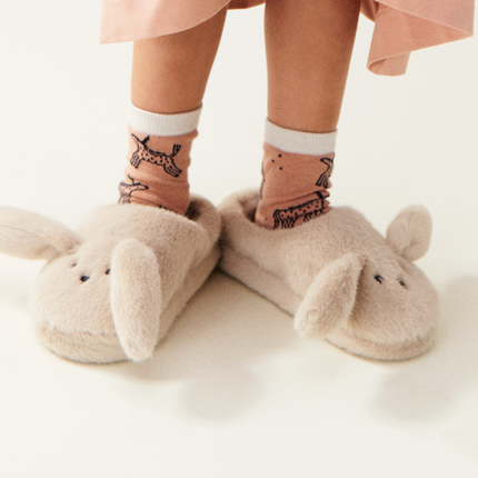 <tc>Liewood</tc> Kapcie Aviaja Rabbit w kolorze mgiełkowym