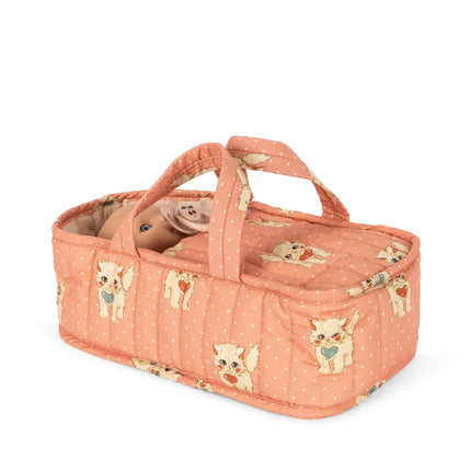 Konges Sløjd Babypop Met Draagmand Ciao Miao Rose