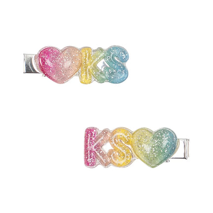Konges Sløjd Haarspeldje Baby Ks Glitter 2St