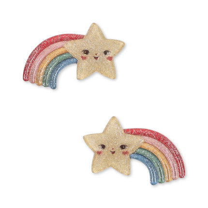 Konges Sløjd Haarspeldje Baby Regenboog 2St