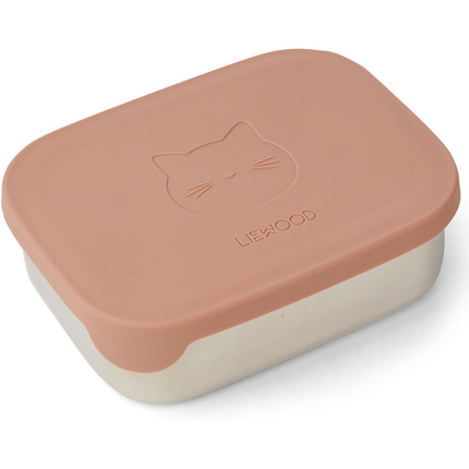 <tc>Liewood</tc> Pudełko na lunch Arthur Cat Dark Rose