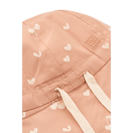 Liewood Zonnehoedje Baby Gorm Omkeerbare Sweethearts / Pale Tuscany
