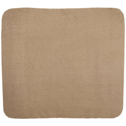 Aankleedkussenhoes badstof Uni - taupe - 85x75cm - Babywinkel - 4054703103113