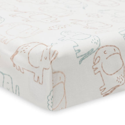 Aankleedkussenhoes Jersey 50x70cm - Elephant Tales - Babywinkel - 8717329399488