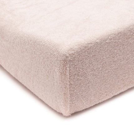 Aankleedkussenhoes Set 2 - Pack – Zachte Badstof Blush & Wild Rose koop je bij Babywinkel