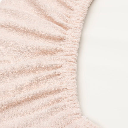 Aankleedkussenhoes Set 2 - Pack – Zachte Badstof Blush & Wild Rose koop je bij Babywinkel