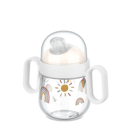 Antilek tuitbeker Mepal Mio 200 ml - Sunshine & Rainbow - Babywinkel - 8720294049364