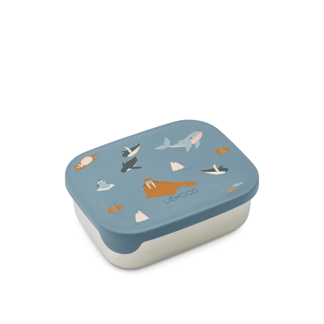 Arthur Printed Lunchbox Arctic Sea / Ocean view - Babywinkel - 5715493473358