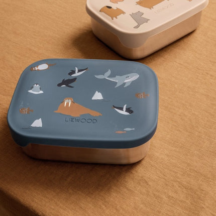 Arthur Printed Lunchbox Arctic Sea / Ocean view - Babywinkel - 5715493473358