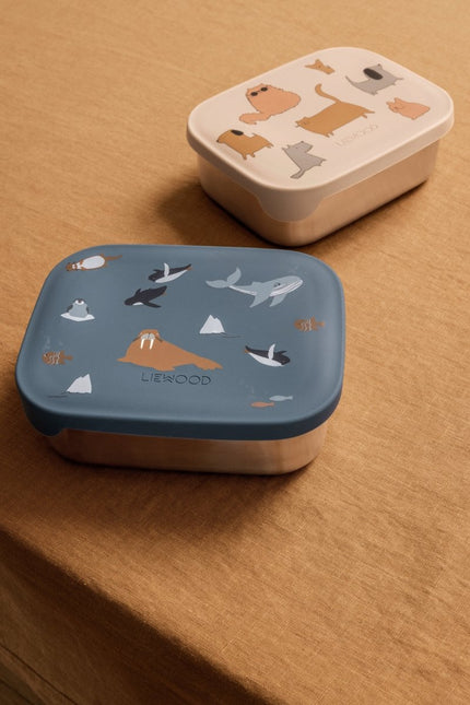 Arthur Printed Lunchbox Arctic Sea / Ocean view - Babywinkel - 5715493473358