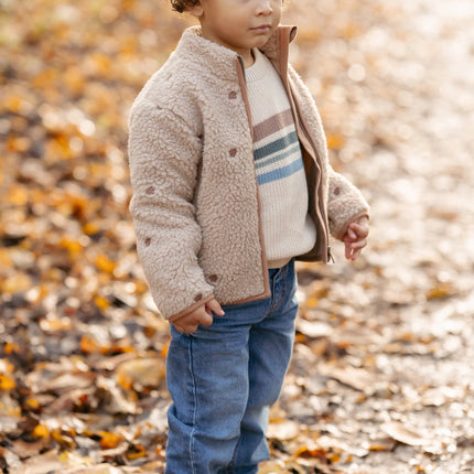 Sweter dzianinowy Sand