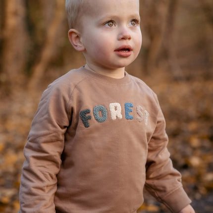 Sweter brązowy