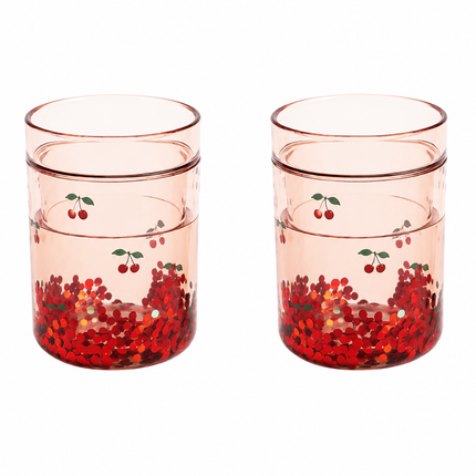 Konges Sløjd Kubeczki Glitter Cherry