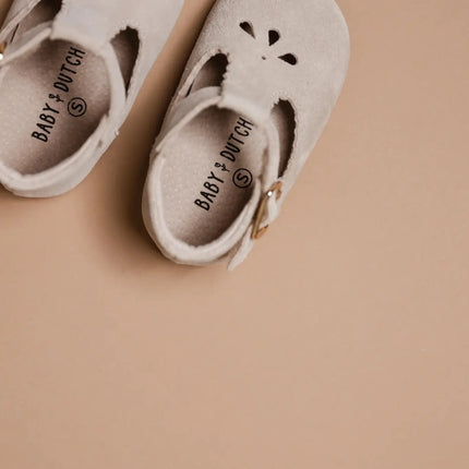 Baby Dutch Baby Schoentjes Evi Sand Suede - Baby Dutch - Babywinkel - 8719558443291
