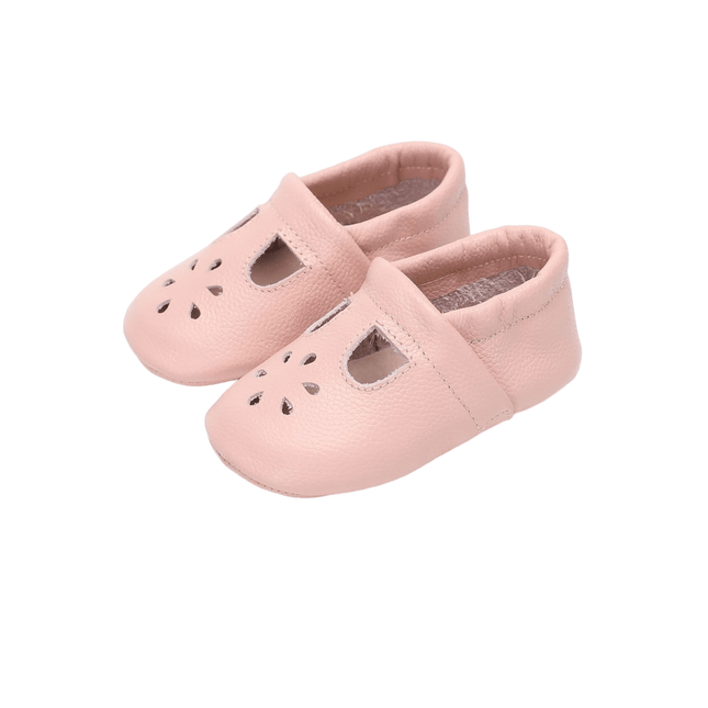 Baby Dutch Baby Schoentjes Juna Roze Suede koop je bij Babywinkel